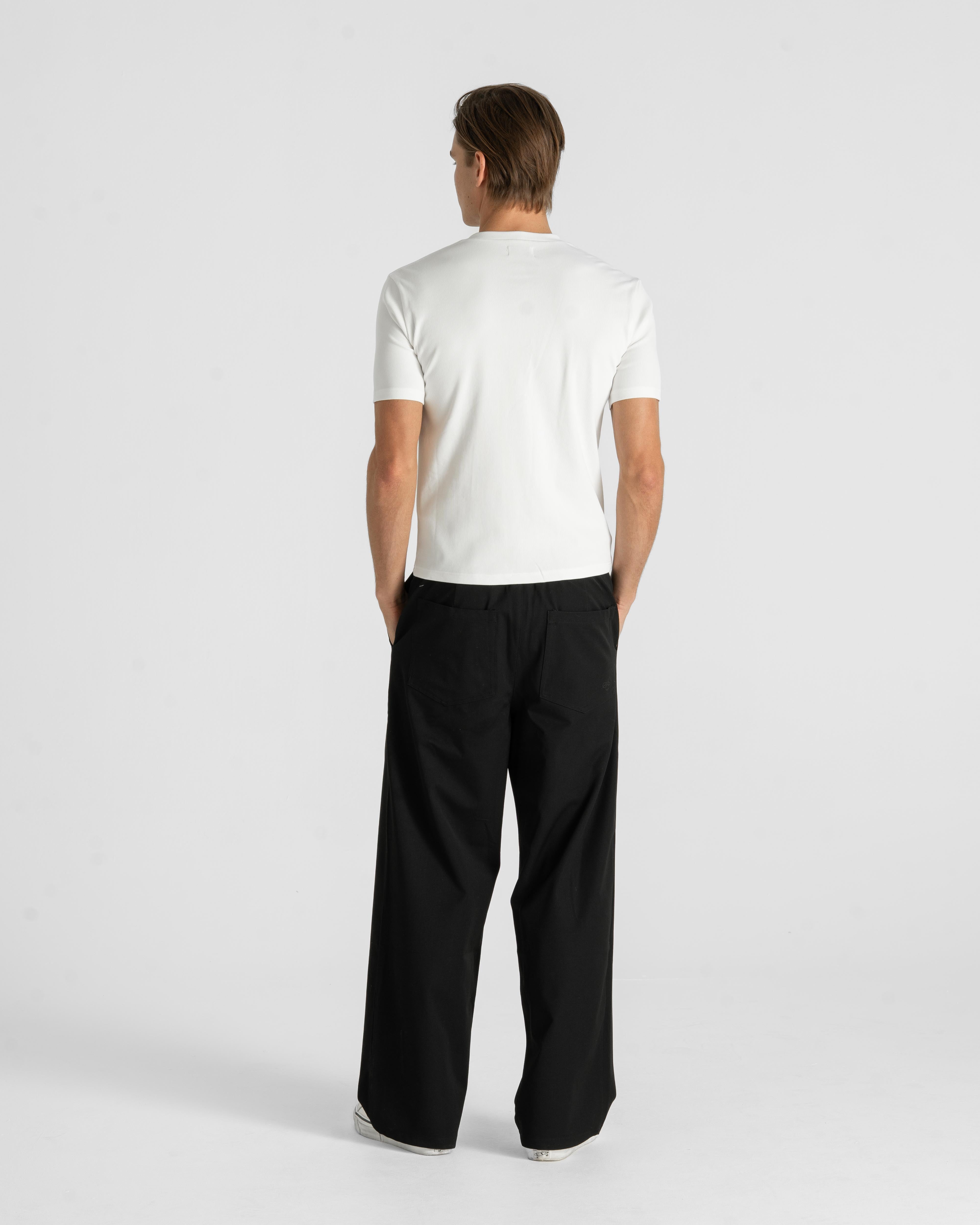 Henley Short Sleeve White